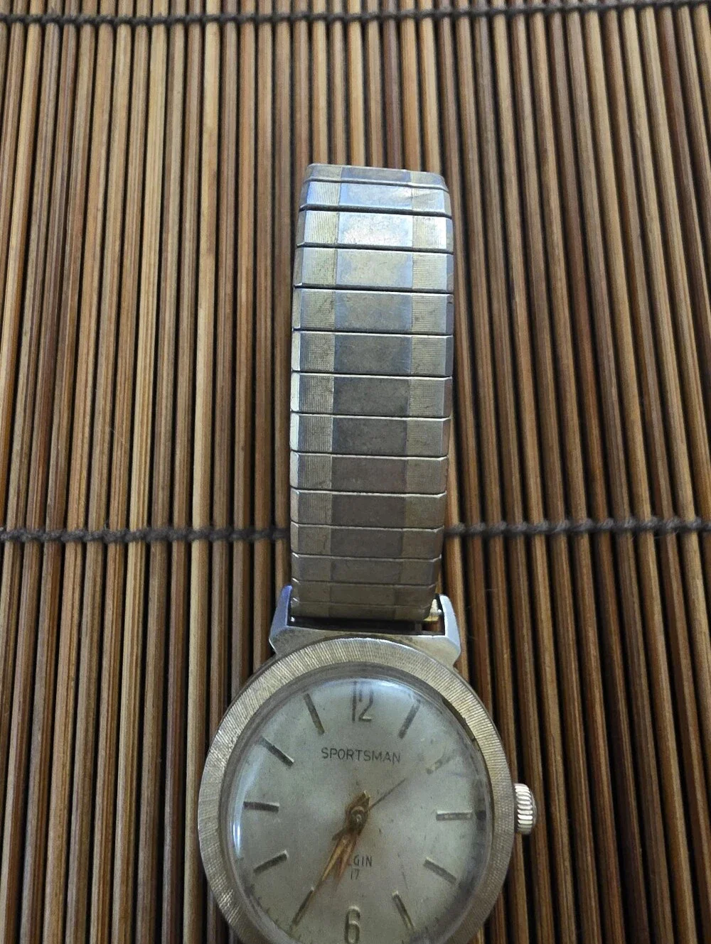 Sportsman Elgin 17 Goldtone Watch (Vintage)